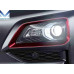 mobis fog lamp led iron man type hyundai kona 2017-20